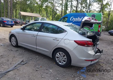 2017 Hyundai Elantra Se из США, поврежденный, VIN 5NPD74LF5HH208104